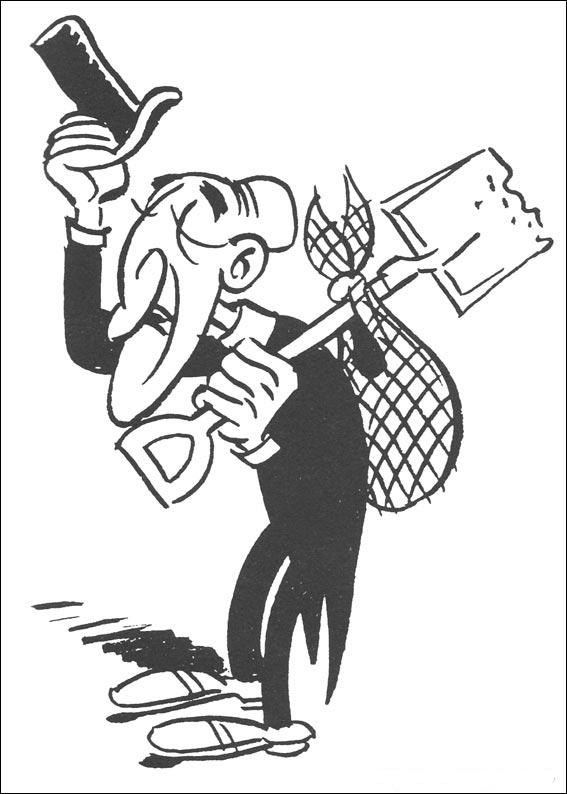 Plansa de colorat cu Lucky Luke 59 55